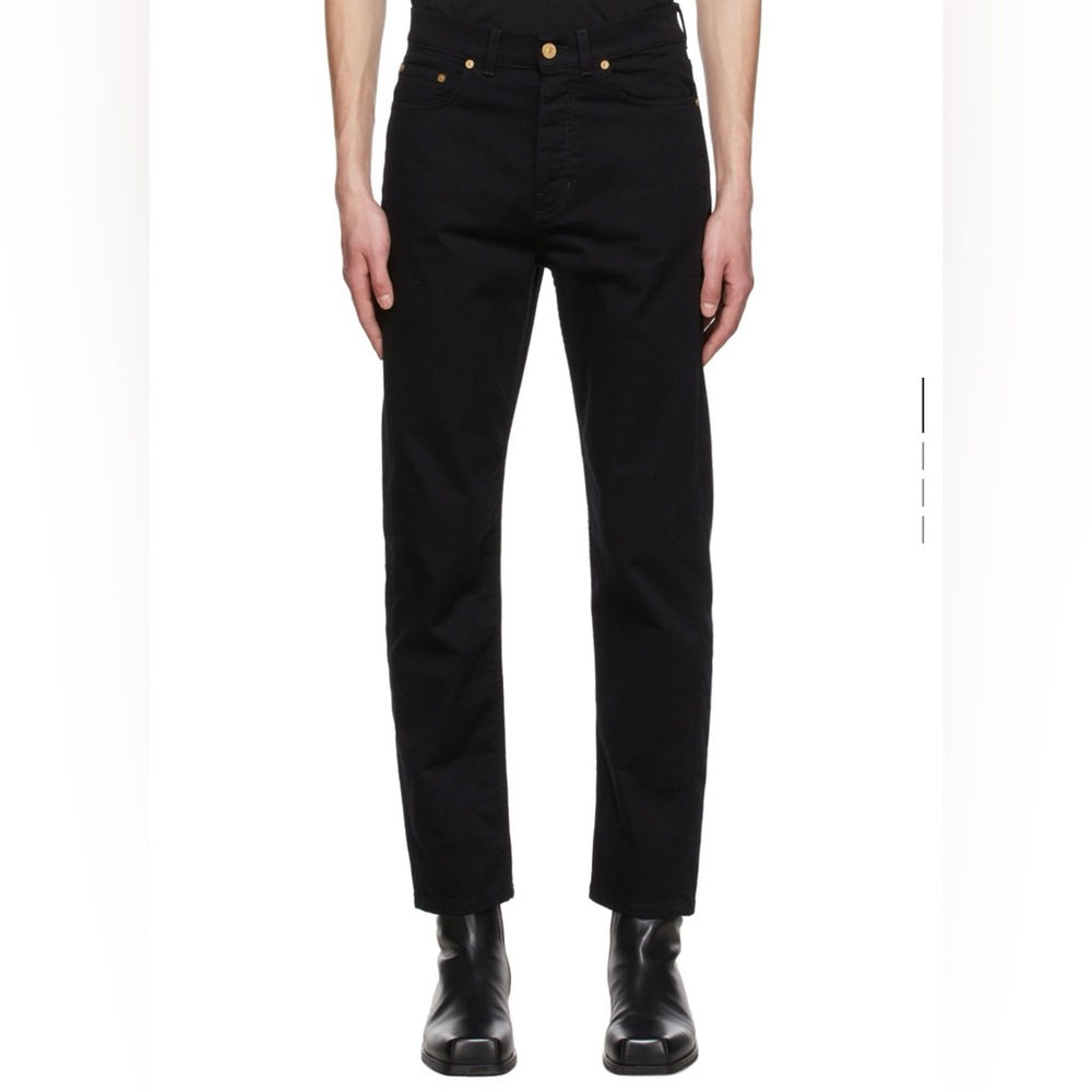 TOM WOOD stretch black jeans
